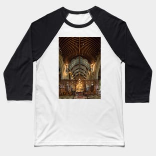 St Wufram's church, Grantham Baseball T-Shirt